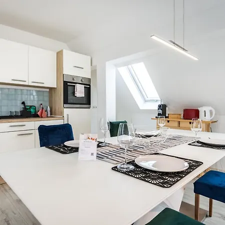 Bright - Augsburg's Biggest - 4br - Parking - Kitchen 公寓 奥格斯堡